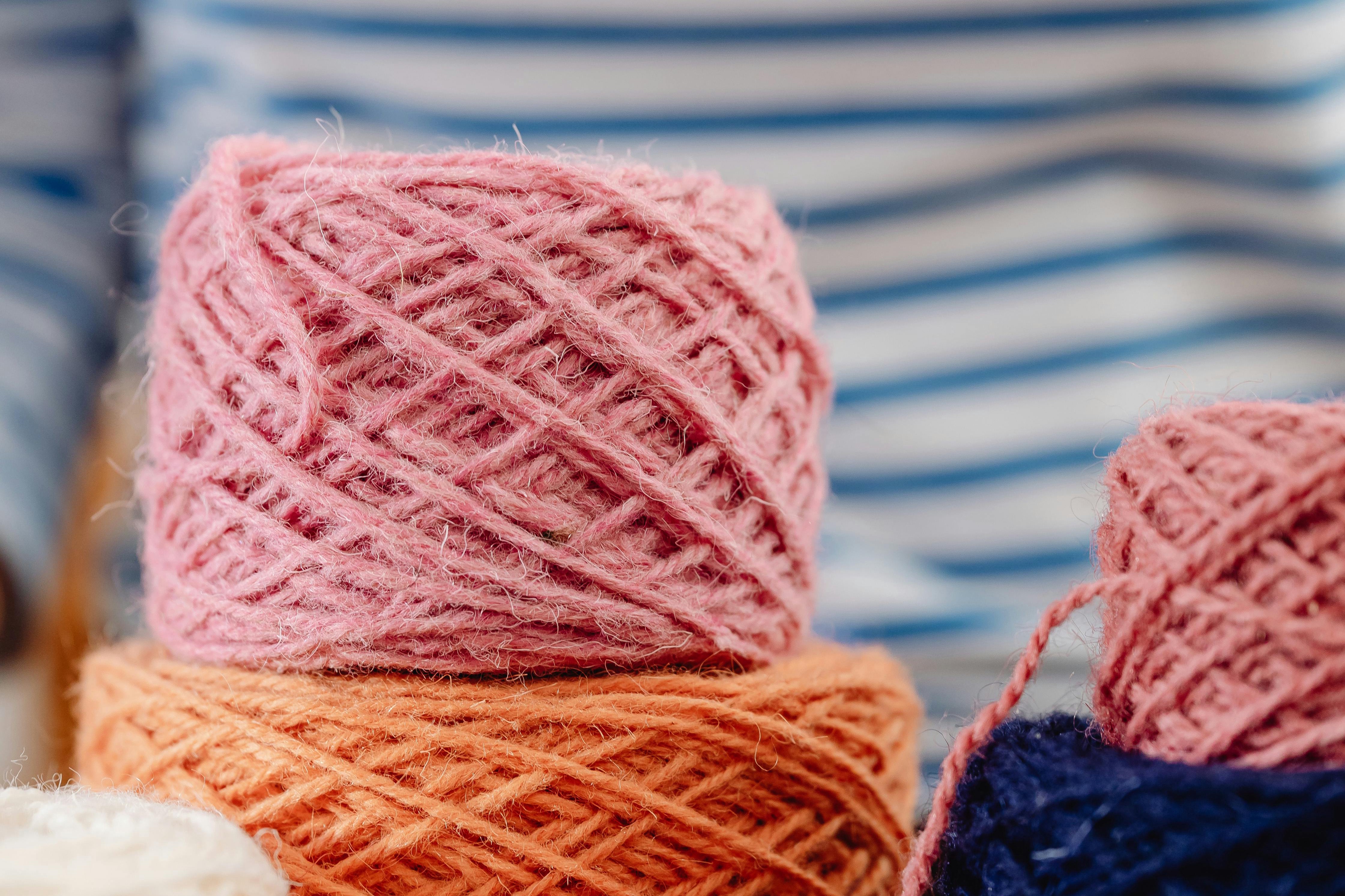 colorful yarn